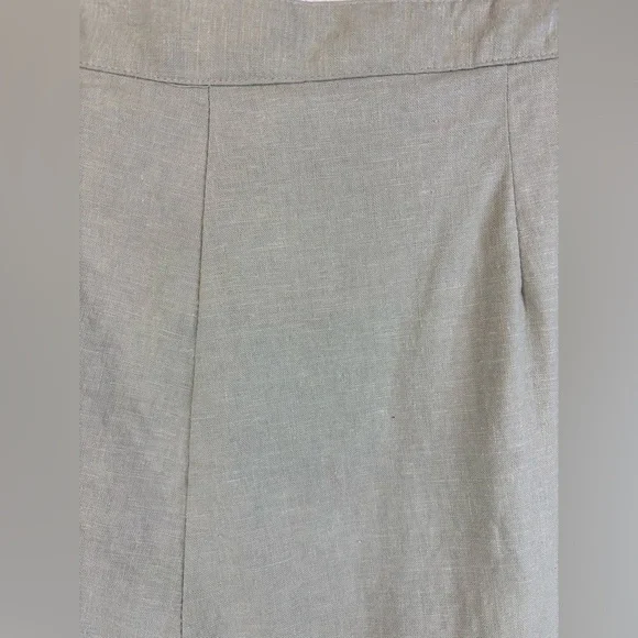 VINTAGE Deadstock Y2K Linen Pant Utility Jogger NEW Green Streetwear 90s Pull XL - Picture 10 of 14